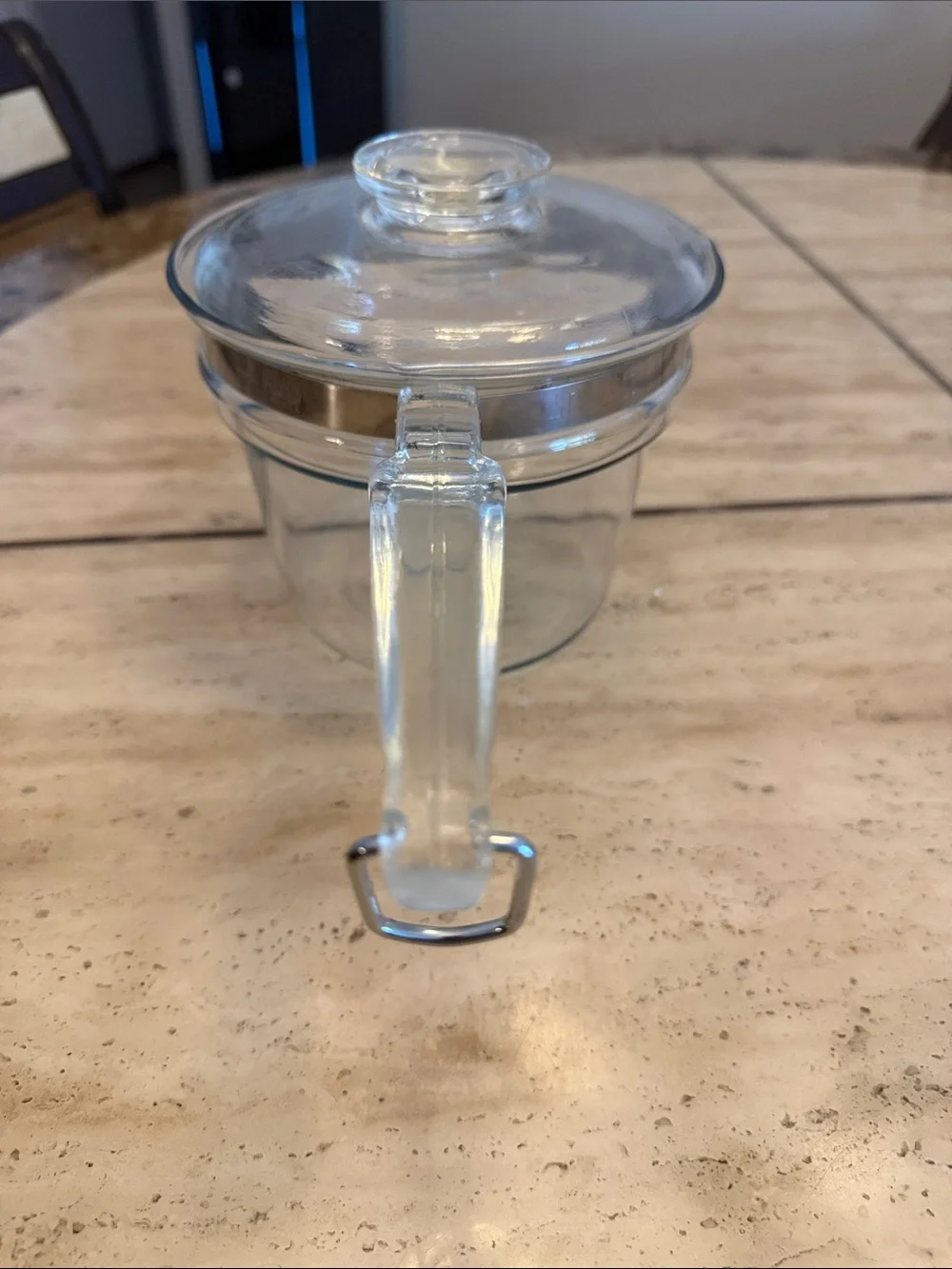 Pyrex clear glass